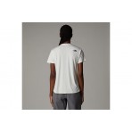 The North Face Flex Γυναικείο Κοντομάνικο T-Shirt Εκρού