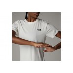 The North Face Flex Γυναικείο Κοντομάνικο T-Shirt Εκρού