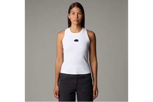The North Face W Slim Rib Tank Tnf Μπλούζα Αμάνικη Γυναικεία (NF0A8BVTFN41)