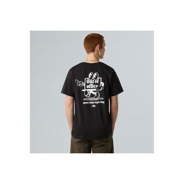 The North Face U S-S Cartoon Logo Relaxed T-Shirt (NF0A8C30JK31)