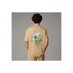 The North Face Mountain Cleanup Unisex Κοντομάνικο T-Shirt Μπεζ