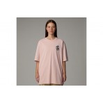 The North Face Mountain Cleanup Unisex Κοντομάνικο T-Shirt Ροζ
