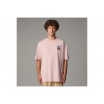 The North Face Mountain Cleanup Unisex Κοντομάνικο T-Shirt Ροζ
