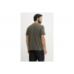 The North Face Evolution Simple Dome Ανδρικό Κοντομάνικο T-Shirt Χακί
