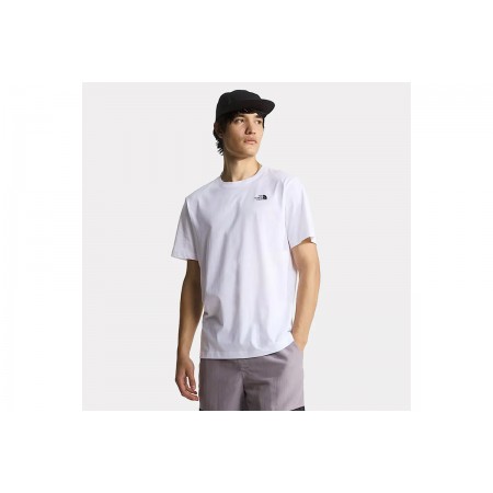 The North Face Evolution Simple Dome Ανδρικό Κοντομάνικο T-Shirt Λευκό
