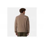 The North Face Glacier Ανδρική Ζακέτα Fleece Καφέ