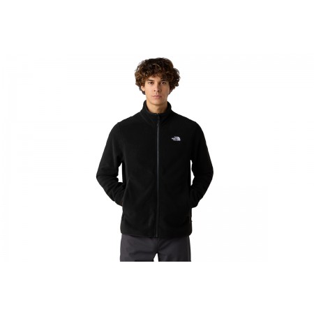 The North Face Glacier Ανδρική Ζακέτα Fleece Μαύρη
