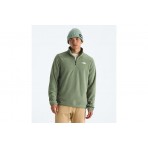 The North Face Glacier ?-Zip Μπλούζα Fleece Με Φερμουάρ Ανδρική (NF0A8DDQB091)