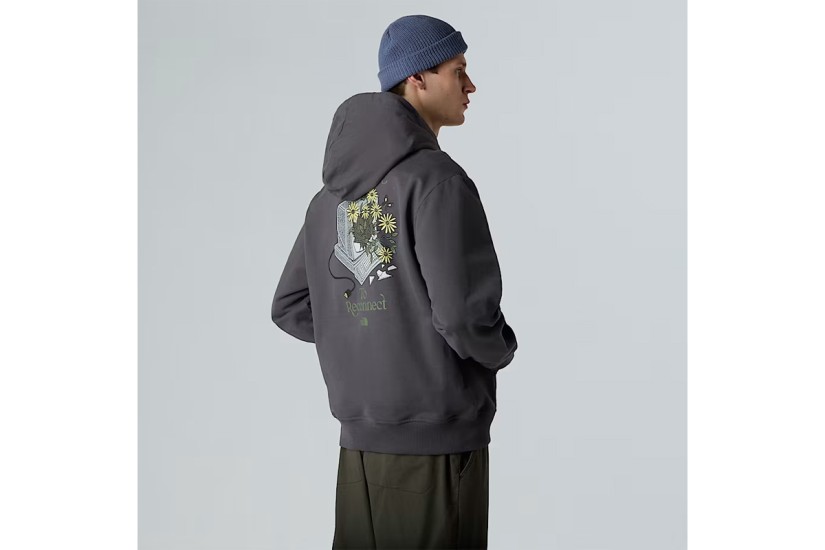 The North Face Connect Relaxed Graphi Ανδρικό Φούτερ με Κουκούλα