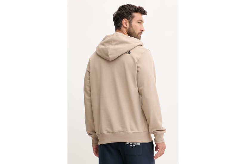 The North Face Dome Flower Relaxed Graphic Φούτερ με Κουκούλα Μπεζ