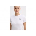 The North Face Evolution Simple Dome Γυναικείο Κοντομάνικο T-Shirt Λευκό