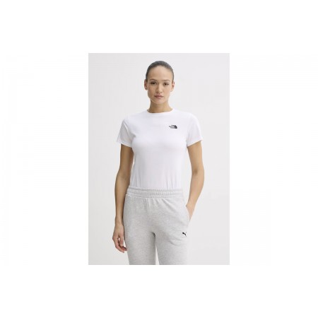 The North Face Evolution Simple Dome Γυναικείο Κοντομάνικο T-Shirt Λευκό