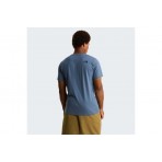 The North Face Evolution Box Half Dome Ανδρικό Κοντομάνικο T-Shirt Γκρι
