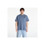 The North Face Icon Celebration Regular Graphic Ανδρικό Κοντομάνικο T-Shirt Γκρι Σκούρο