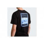 The North Face Regular Graphic Ανδρικό Κοντομάνικο T-Shirt Μαύρο