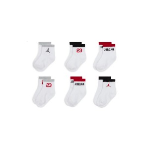 Jordan Legacy Infants Κάλτσες Κοντές 6-Τεμάχια (NJ0362 001)
