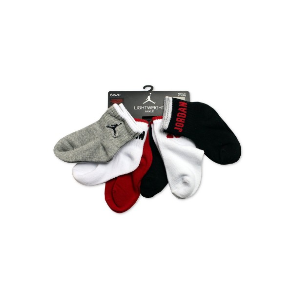 Jordan 6 Pack Non-Slip Κάλτσες Κοντές (NJ0362 R78)