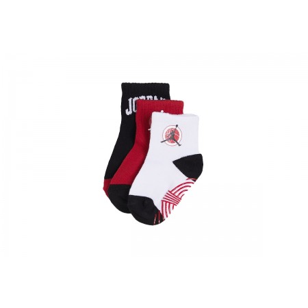 Jordan Non-Slip Lightweight Κάλτσες Μέχρι Τον Αστράγαλο 3-Τεμάχια 
