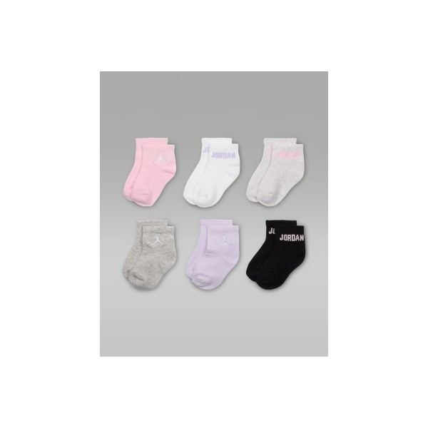Jordan Everyday Essentials Κάλτσες Κοντές 6 Ζευγάρια (NJ0734 A9Y)