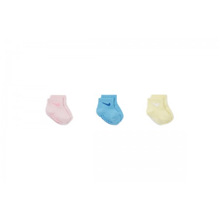 Nike 3 Pack Non-Slip Lightweight Κάλτσες Μεσαίου Μήκους 3-Τεμάχια 
