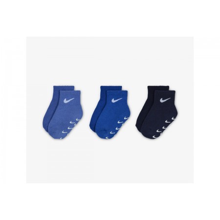 Nike Gripper Κοντές Κάλτσες 3 Ζευγάρια 