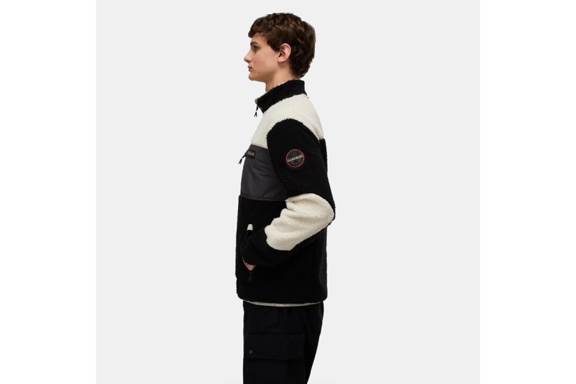 Napapijri Yupik Ανδρική Ζακέτα Fleece με Κουκούλα