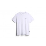 Napapijri Salis Ανδρικό Κοντομάνικο T-Shirt Λευκό