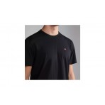Napapijri Salis Ανδρικό Κοντομάνικο T-Shirt Μαύρο