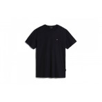 Napapijri Salis Ανδρικό Κοντομάνικο T-Shirt Μαύρο