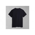 Napapijri Salis Ανδρικό Κοντομάνικο T-Shirt Μπλε Σκούρο