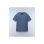 Napapijri Salis Ανδρικό Κοντομάνικο T-Shirt Γκρι