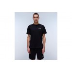 Napapijri S-Iaato Ανδρικό Κοντομάνικο T-Shirt Μαύρο