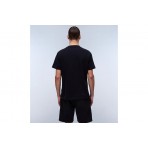 Napapijri S-Iaato Ανδρικό Κοντομάνικο T-Shirt Μαύρο