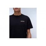 Napapijri S-Iaato Ανδρικό Κοντομάνικο T-Shirt Μαύρο