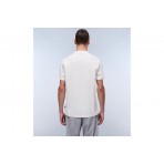 Napapijri S-Iaato Ανδρικό Κοντομάνικο T-Shirt Εκρού