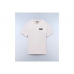 Napapijri S-Iaato Ανδρικό Κοντομάνικο T-Shirt Εκρού
