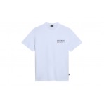 Napapijri Kasba Ανδρικό Κοντομάνικο T-Shirt Λευκό
