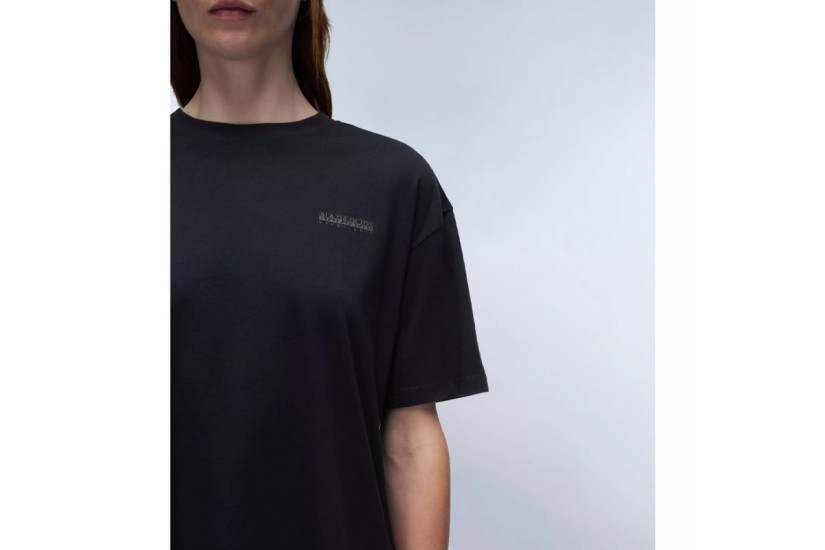 Napapijri S-Bise Γυναικείο Κοντομάνικο T-Shirt Μαύρο