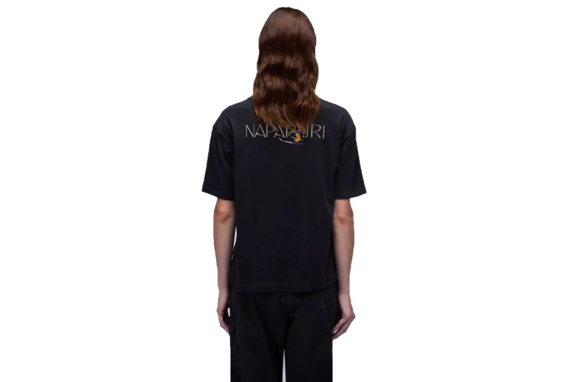 Napapijri S-Bise Γυναικείο Κοντομάνικο T-Shirt Μαύρο