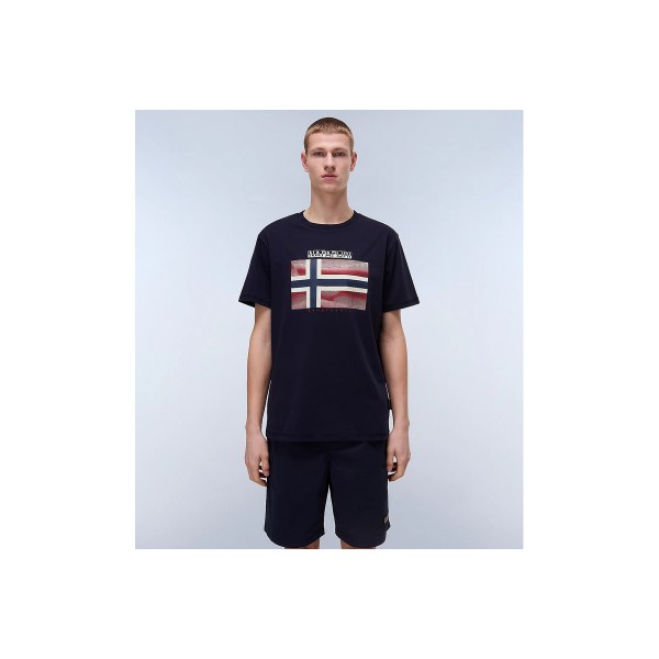 Napapijri Lari Short Sleeve T-Shirt Ανδρικό (NP0A4IE51761)