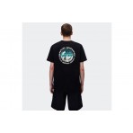 Napapijri Vignoni Back Ανδρικό Κοντομάνικο T-Shirt Μαύρο