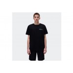Napapijri Vignoni Back Ανδρικό Κοντομάνικο T-Shirt Μαύρο