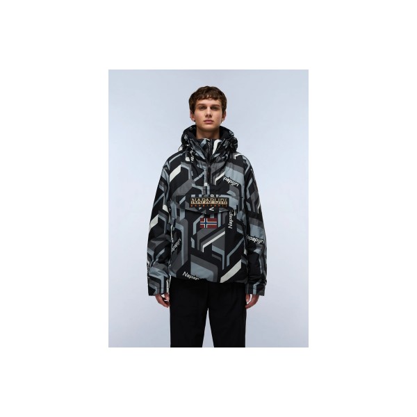 Napapijri Rainforest Next Aop Μπουφάν Αντιανεμικό Ανδρικό (NP0A88T8FZN1)