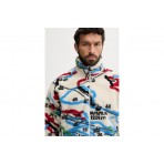 Napapijri Fiemme Ανδρική Ζακέτα Fleece Εκρού, Διάφορα χρώματα