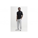 Napapijri Small Box Ανδρική Κοντομάνικη Μπλούζα Polo Μαύρη