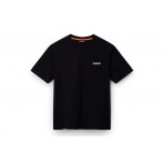 Napapijri Ανδρικό Κοντομάνικο T-Shirt Μαύρο