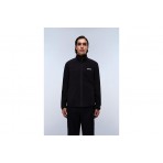 Napapijri T-Dergana Ανδρική Ζακέτα Fleece Μαύρη