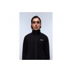 Napapijri T-Dergana Ανδρική Ζακέτα Fleece Μαύρη