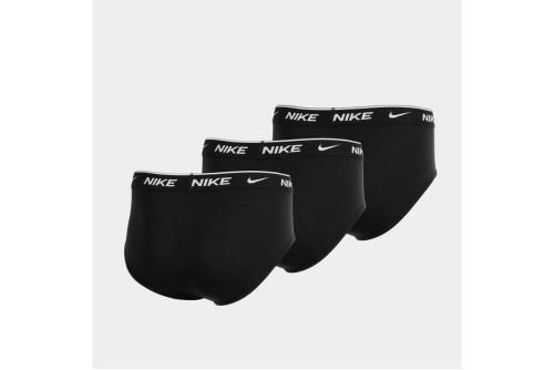 Nike Everyday Cotton Stretch Εσώρουχο Σλιπ 3-Τεμάχια (NQ00KE1283 001)