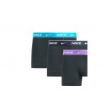 Nike Essential Cotton Stretch Εσώρουχο Boxer 3-Τεμάχια (NQ00KE1284 JWS)